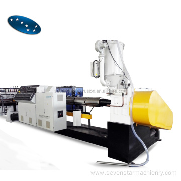 Fluted Plastic Sheet Extrusion Machine PP Construction Template Making Line PC Solid Sheet Extruder